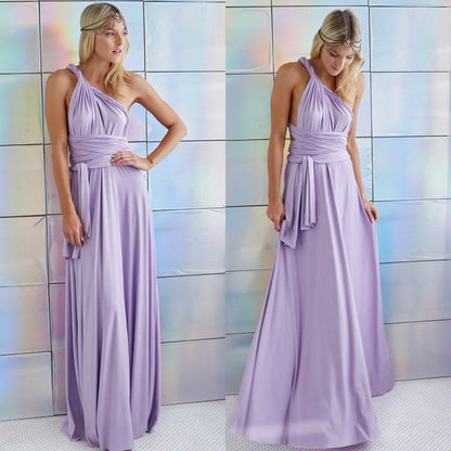 Femme Dos Ouvert Invitée de Mariage Maxi Robe – Élégante, Aérée, Léger