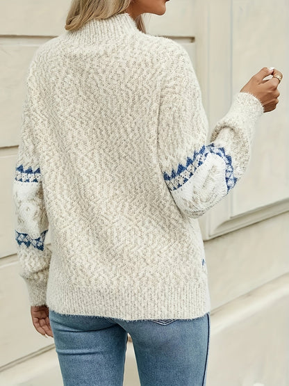 Women's Fair Isle Christmas sweater - Warm and cozy