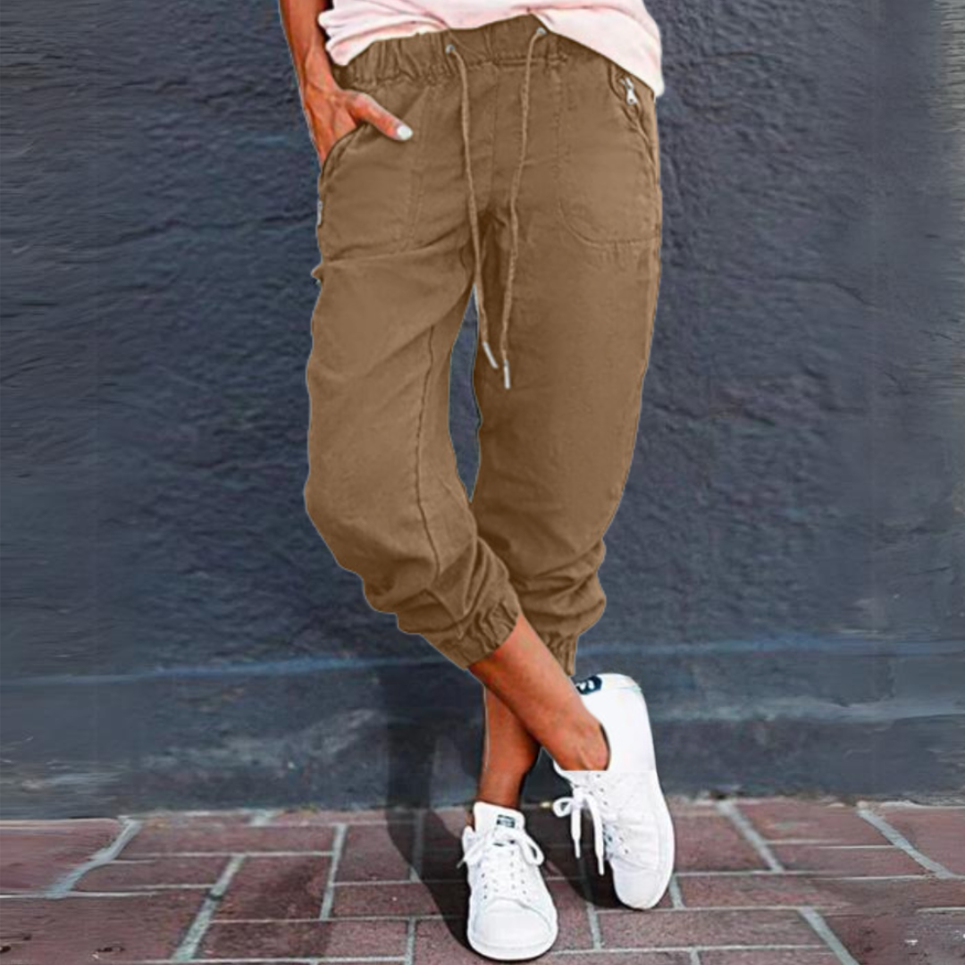 Pantalon Cargo Femme Élégant