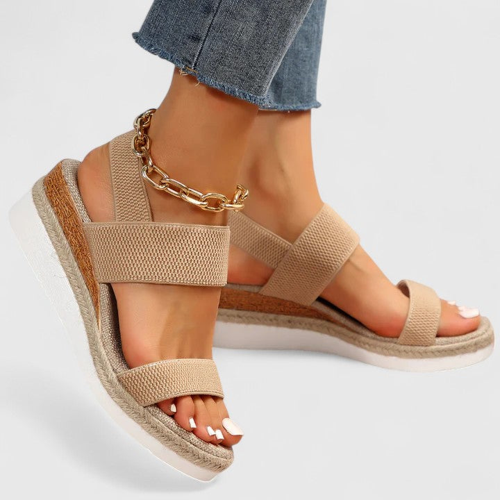 Sandales femme à semelle confortable – Style casual pour l’été
