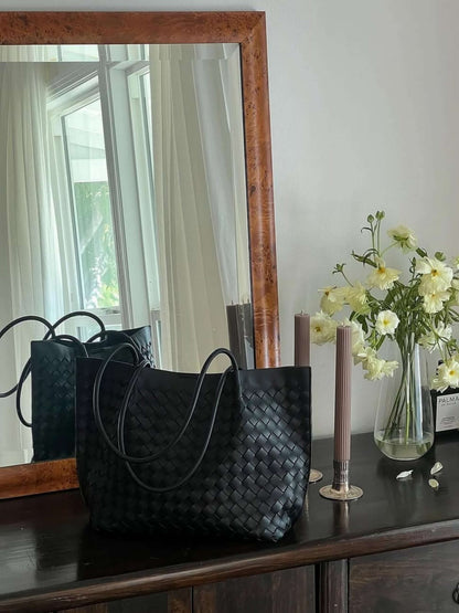 Sac cabas tresse femme pour la journee - Spacieux et elegant