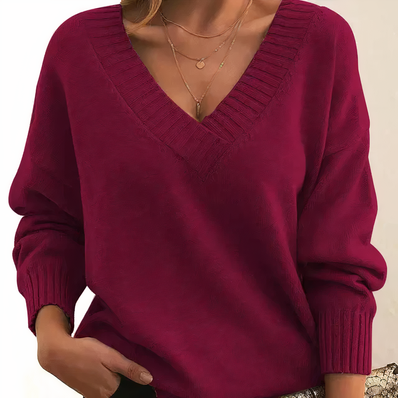 Pull en confortable à la mode pour femmes - automne
