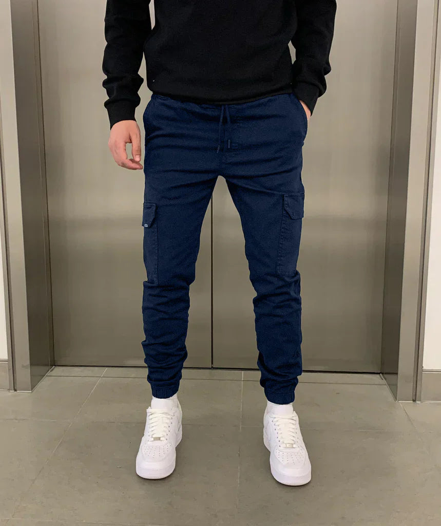 Pantalon Jogger Cargo Homme Premium Ajusté – Style et Confort