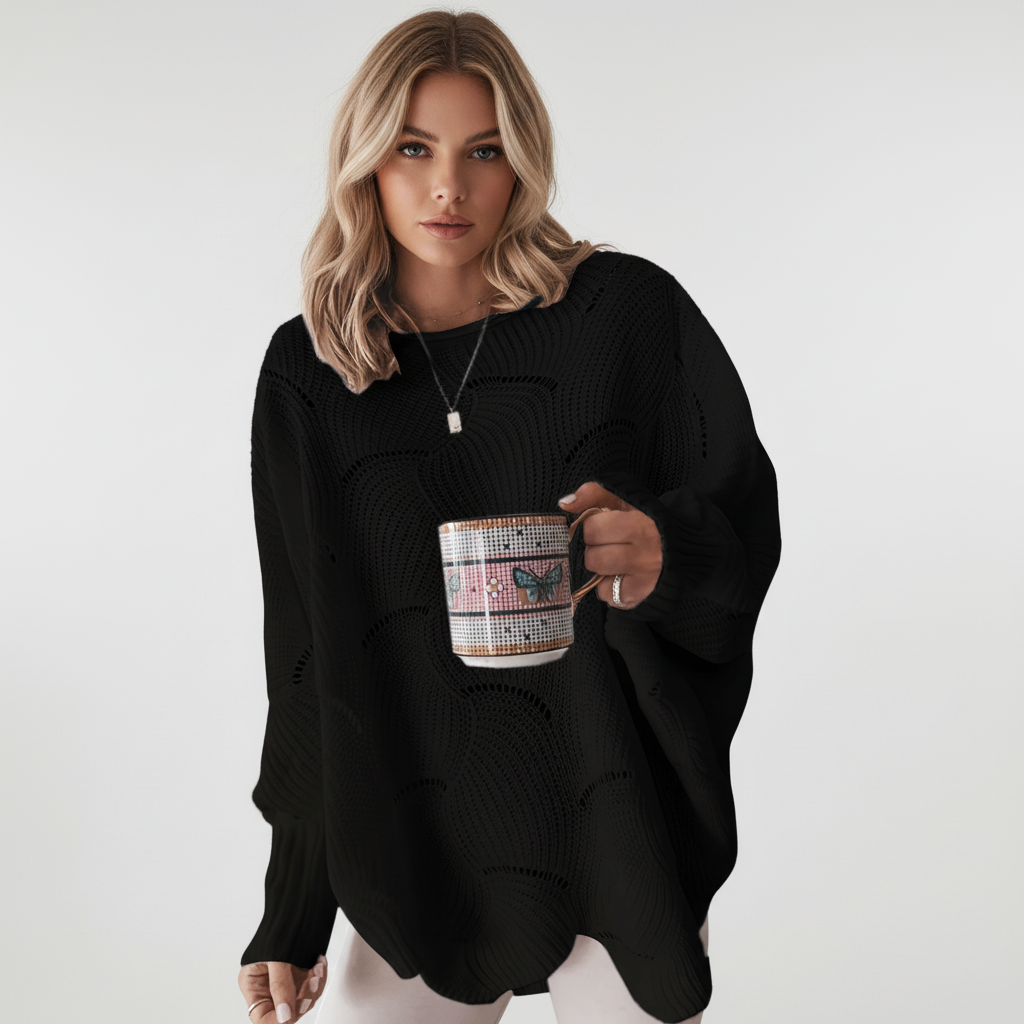 Jersey asimétrico para mujer - Moderno y cómodo