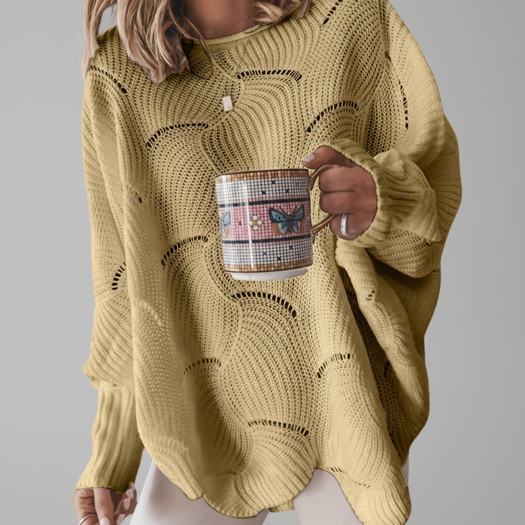 Jersey asimétrico para mujer - Moderno y cómodo