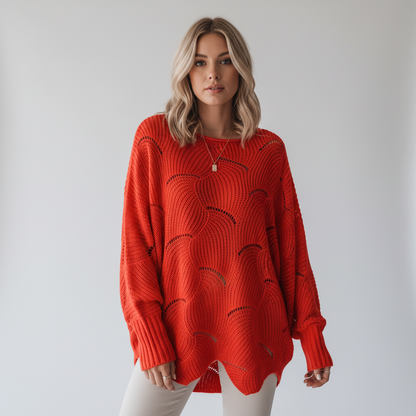 Jersey asimétrico para mujer - Moderno y cómodo