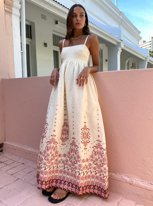 Robe longue fleurie femme - Legere et estivale