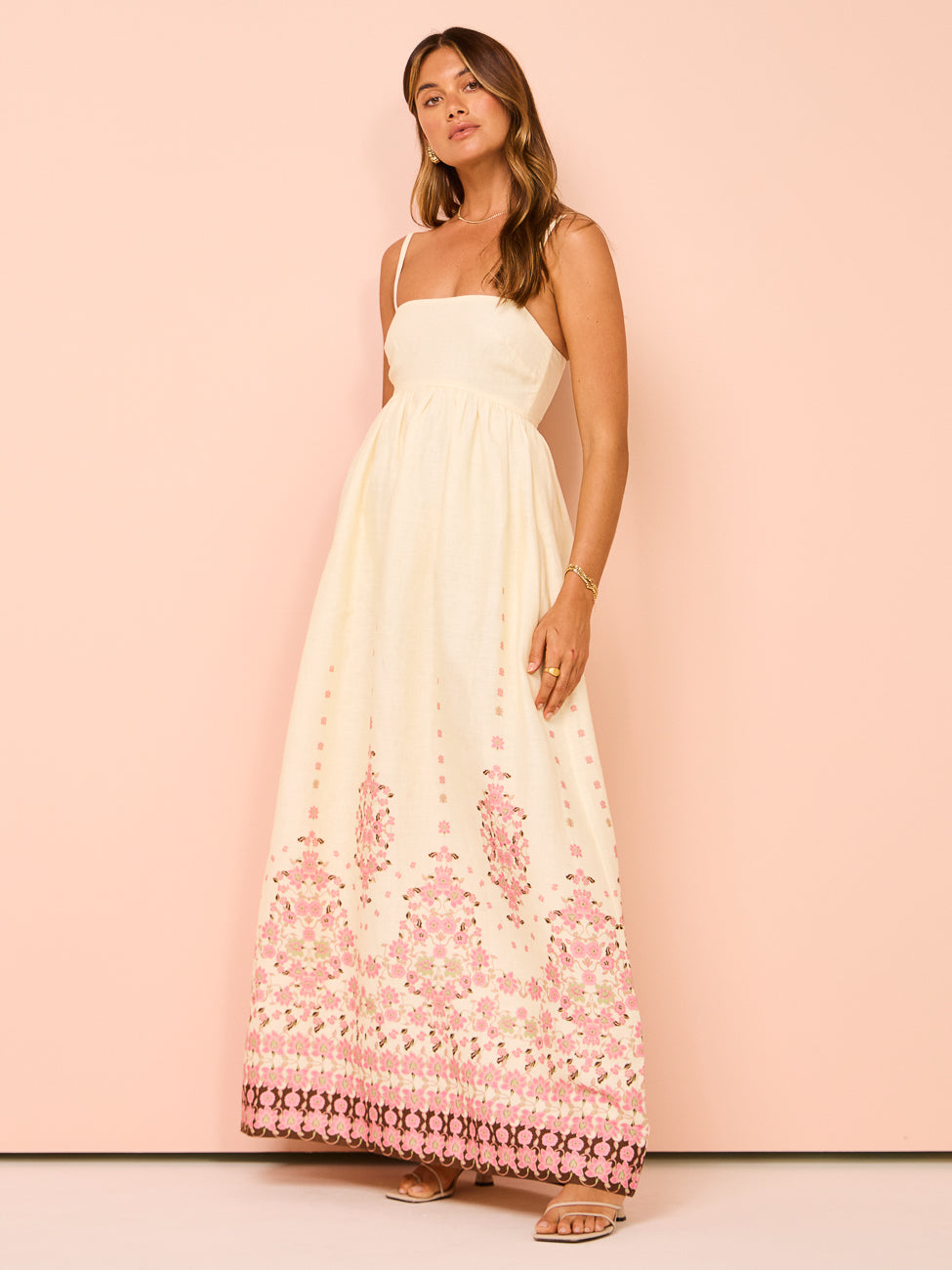 Robe longue fleurie femme - Legere et estivale