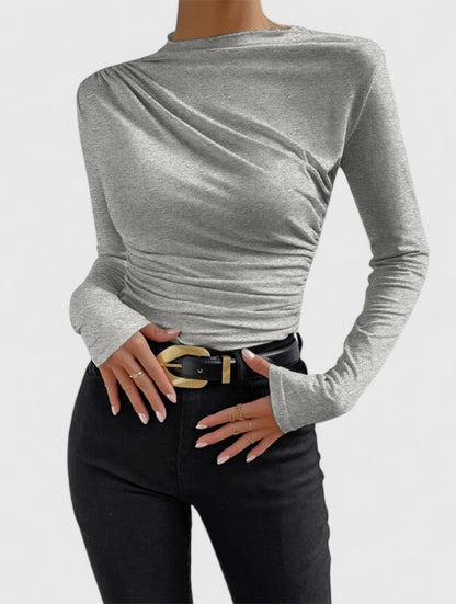 Blouse Femme Élégante en Stretch – Haut Décontracté et Confortable