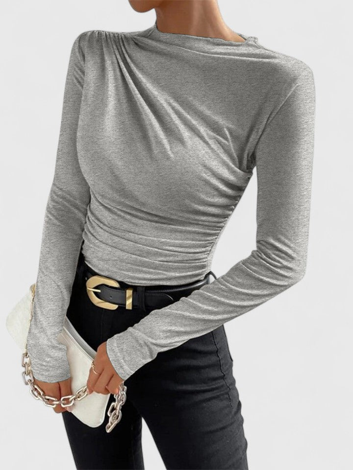 Blouse Femme Élégante en Stretch – Haut Décontracté et Confortable