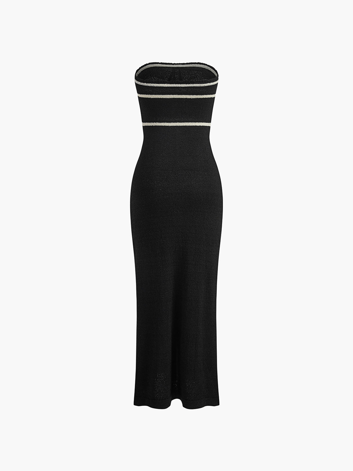 Robe Tube Bouclé Élégante pour Femme – Robe Midi Chic