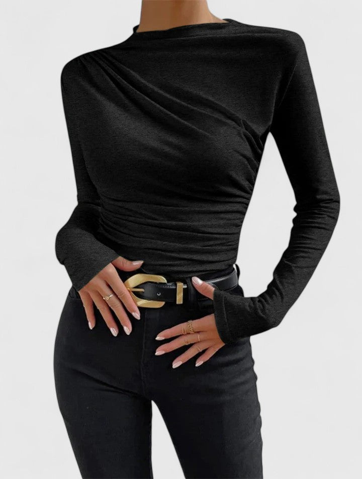 Blouse Femme Élégante en Stretch – Haut Décontracté et Confortable