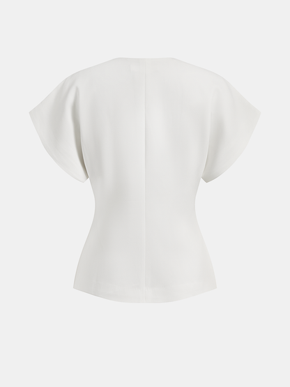 Top da donna con scollo a V elegante - Fluido e raffinato