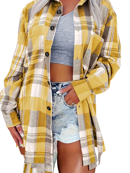 Chemise femme d'été manches longues légère et fluide