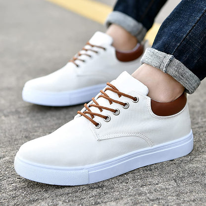 Homme Baskets cool avec semelles blanches