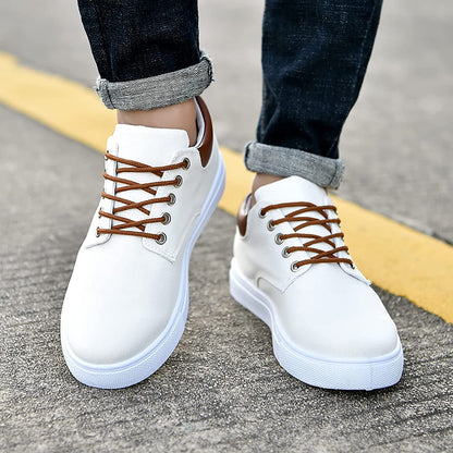 Homme Baskets cool avec semelles blanches