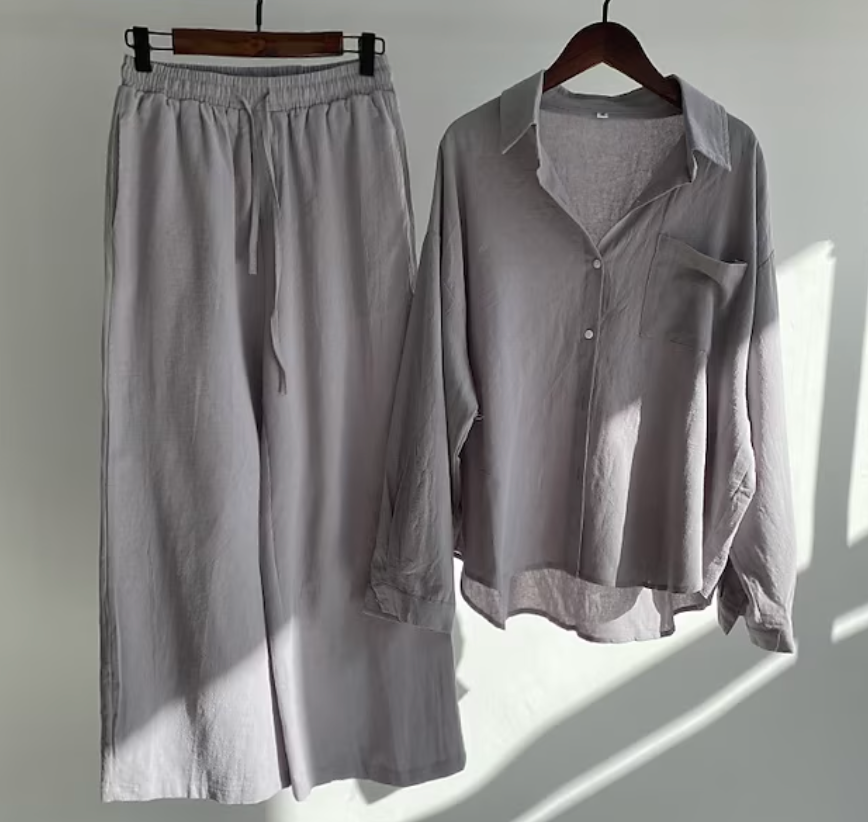 Ensemble Deux Pièces Femme - Haut et Pantalon