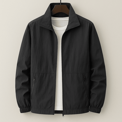 Veste d’Été Légère et Élégante pour Homme – Extérieur Respirant à Fermeture Éclair