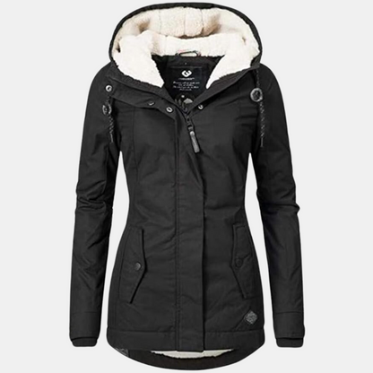 Manteau long chaud premium pour femme