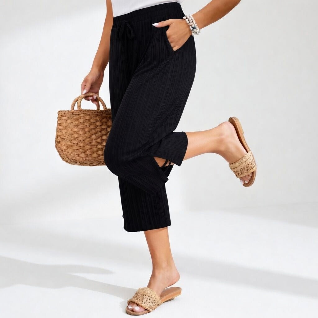 Laureline - Pantalon fluide elegant confortable estival