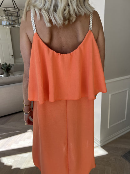Robe Midi Élégante à Bretelles Fines pour Femme – Confort Léger