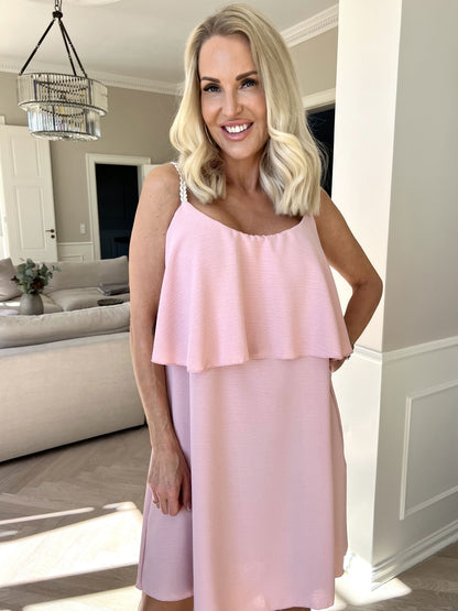 Robe Midi Élégante à Bretelles Fines pour Femme – Confort Léger