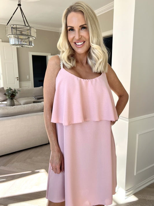 Robe Midi Élégante à Bretelles Fines pour Femme – Confort Léger