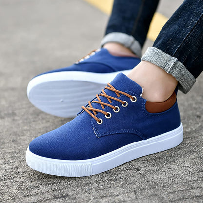 Homme Baskets cool avec semelles blanches