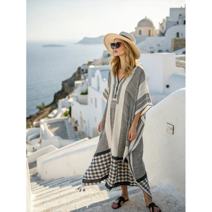 Robe longue bohème - Robe d'été pour femme