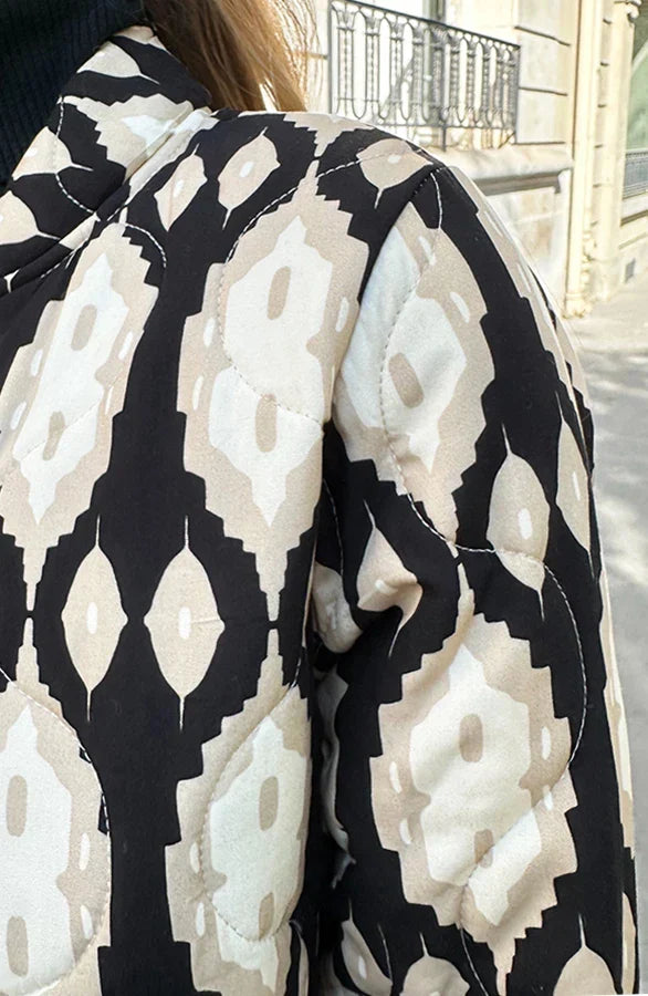 Blouson bomber bohème – Vêtement d'extérieur tendance au style unique