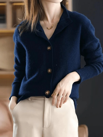 Cardigan femme boutonne - Doux et facile a porter