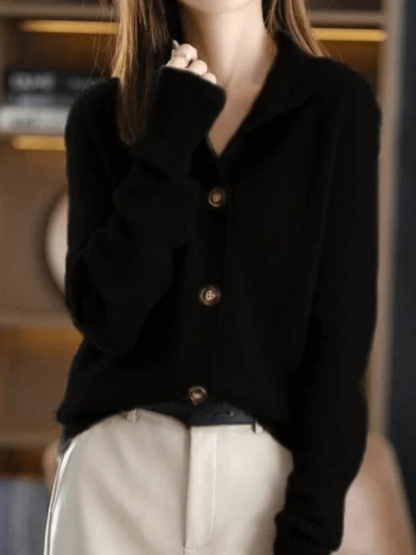 Cardigan femme boutonne - Doux et facile a porter