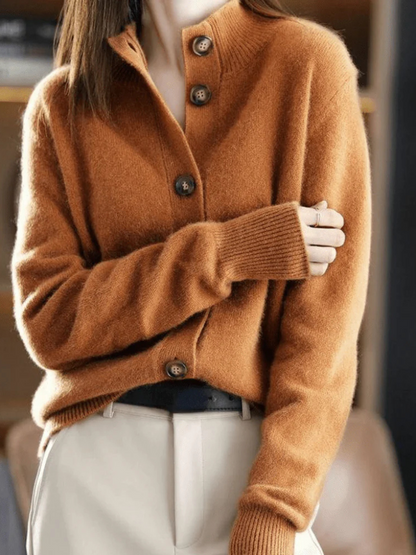 Cardigan femme boutonne - Doux et facile a porter