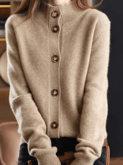 Cardigan femme boutonne - Doux et facile a porter