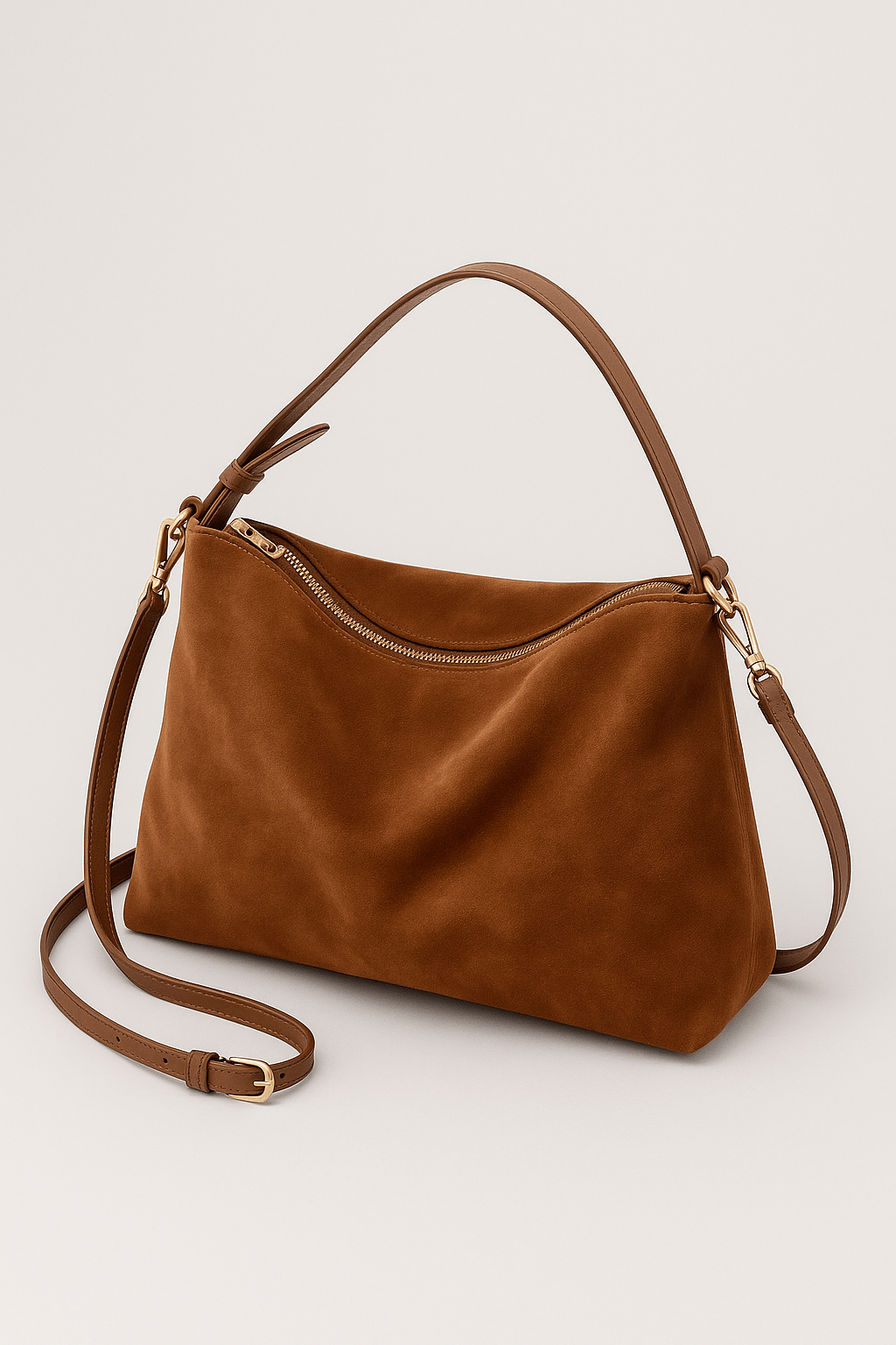 Suede Shoulder Bag for Women – Elegant and Stylish for Everyday Use, Ideal for Travel and Work