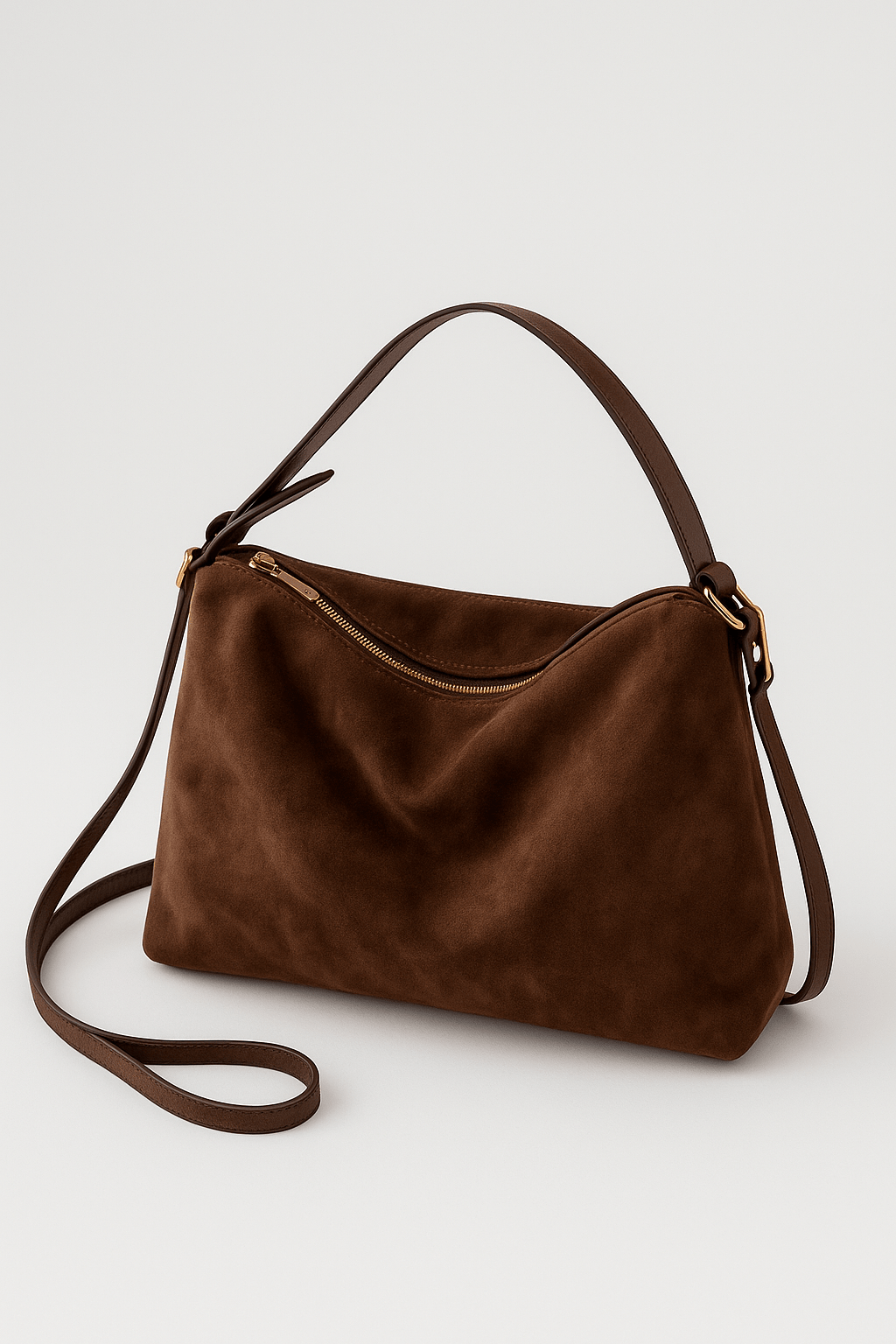 Suede Shoulder Bag for Women – Elegant and Stylish for Everyday Use, Ideal for Travel and Work