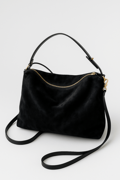 Suede Shoulder Bag for Women – Elegant and Stylish for Everyday Use, Ideal for Travel and Work
