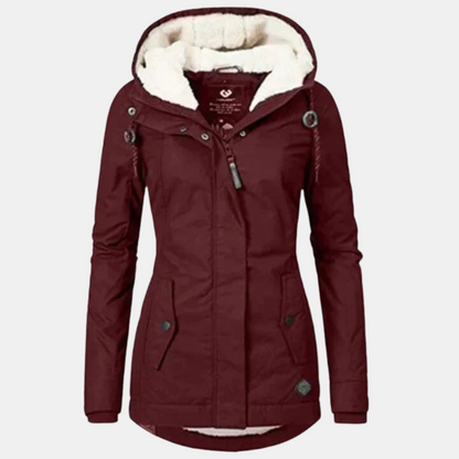 Manteau long chaud premium pour femme