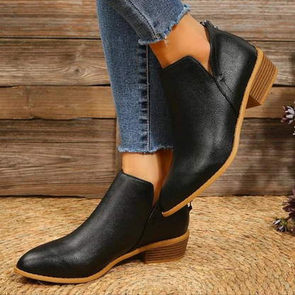 Bottines Courtes Élégantes pour Femme – Chaussures Confortables