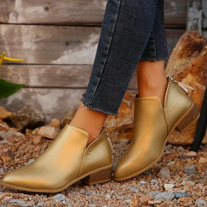 Bottines Courtes Élégantes pour Femme – Chaussures Confortables