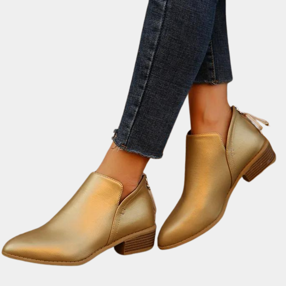 Bottines Courtes Élégantes pour Femme – Chaussures Confortables