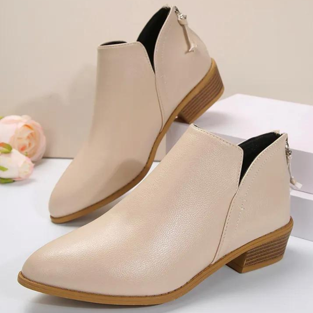 Bottines Courtes Élégantes pour Femme – Chaussures Confortables