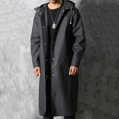 Imperméable Longue Durable pour Homme – Veste Extérieure Étanche