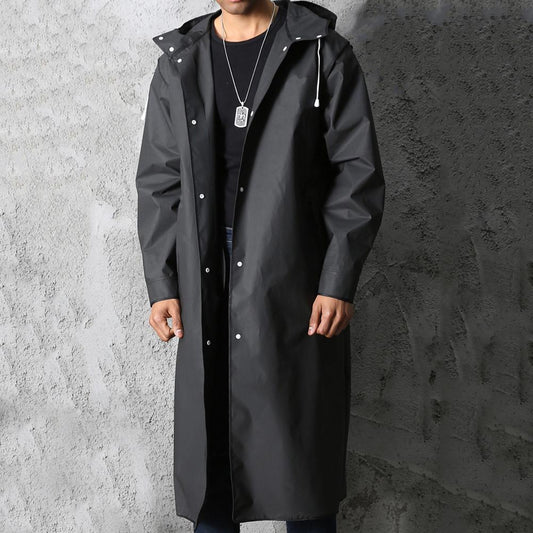 Imperméable Longue Durable pour Homme – Veste Extérieure Étanche