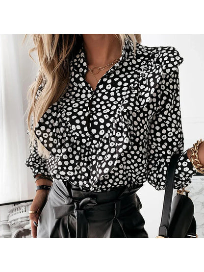 Blouse Femme Élégante Yori Fashion – Style Léger en Mélange Polyester