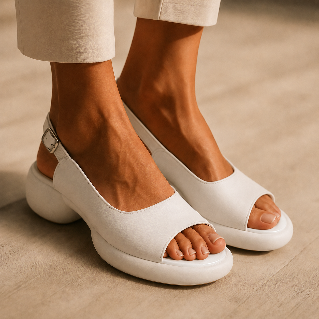 Comfortable women's sandals for summer - Flexible and lightweight