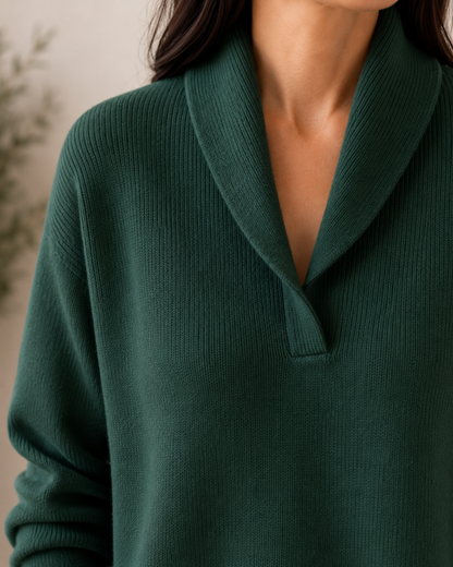 Maglione da donna con scollo a V Jules - Morbido e facile da abbinare