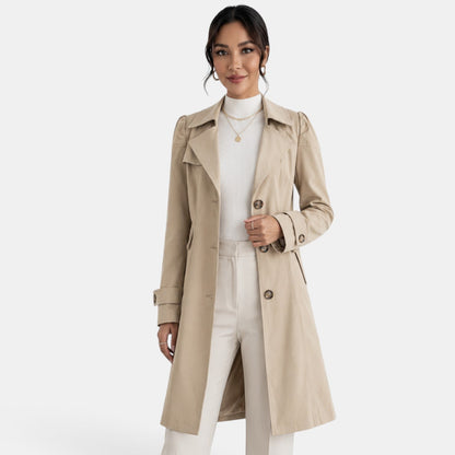 Elegant and timeless women's trench coat – Chic, urban, and refined style
