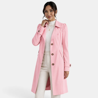 Elegant and timeless women's trench coat – Chic, urban, and refined style