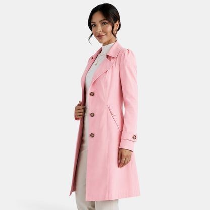 Elegant and timeless women's trench coat – Chic, urban, and refined style